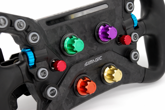 Anodized Aluminium Encoder Knobs for Simagic GT Neo
