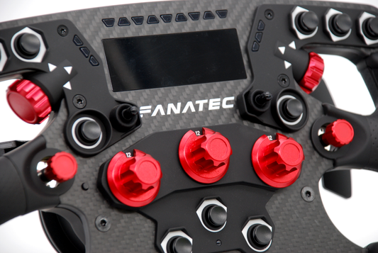 Anodized Aluminium Encoder Knobs for Fanatec Formula v3 Wheel