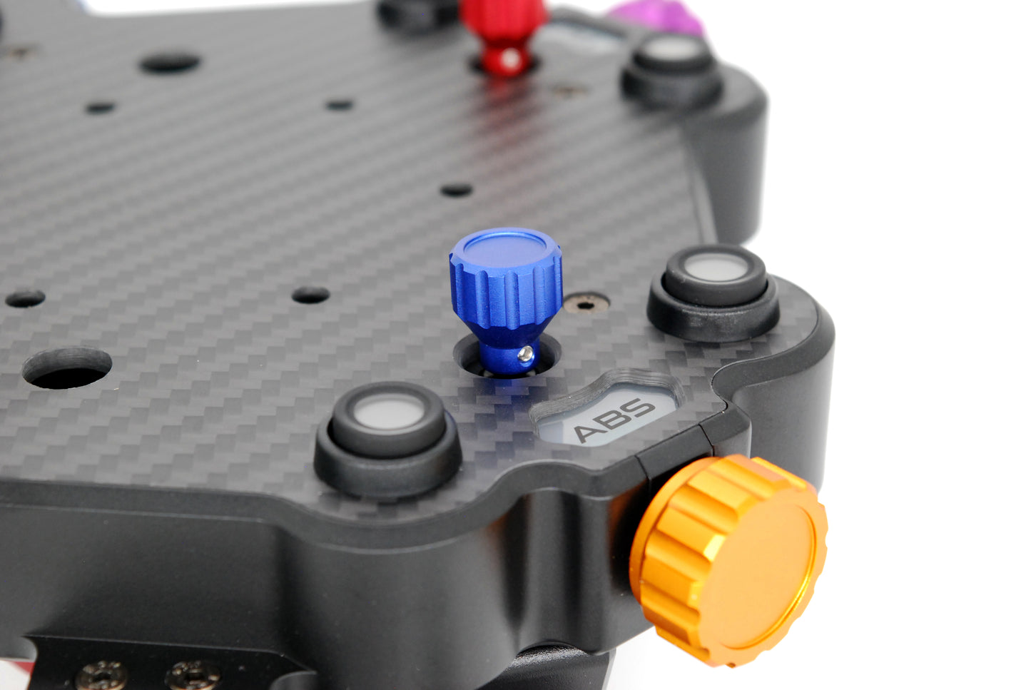 Simagic GT PRO Hub Aluminium Large Encoder Knobs CNC Machined Anodised