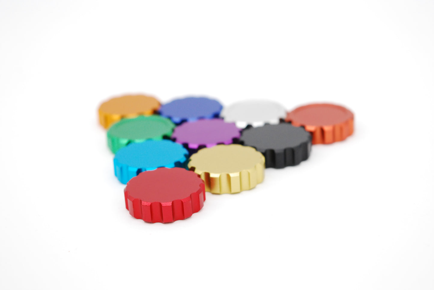 Simagic GT PRO Hub Aluminium Slim Thumb Encoder Knobs CNC Machined Anodised