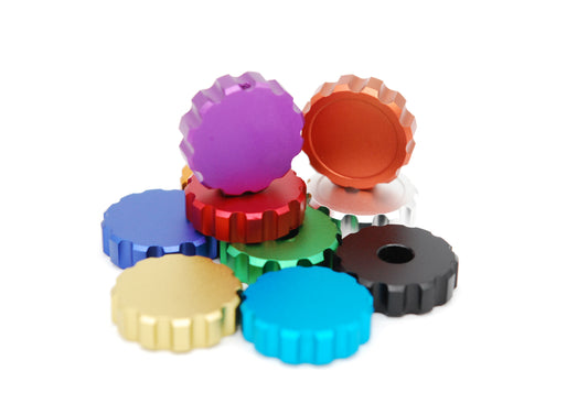 Simagic GT PRO Hub Aluminium Slim Thumb Encoder Knobs CNC Machined Anodised