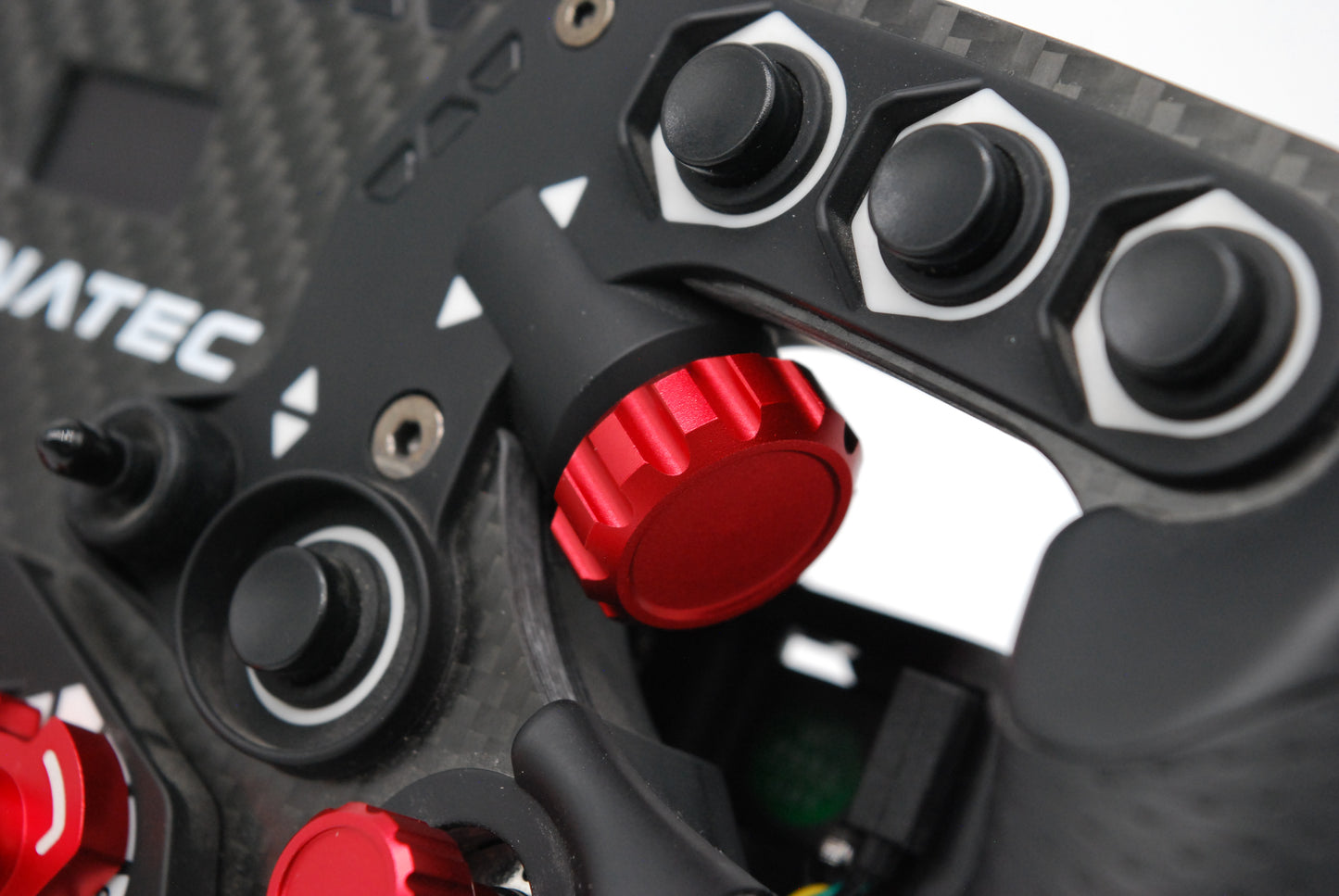 Anodized Aluminium Thumb Encoder Knobs for Fanatec Formula Wheel Rims