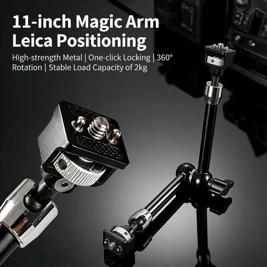 Brazo articulado de montaje tipo "Magic Arm" - 7" / 11" PRE-VENTA