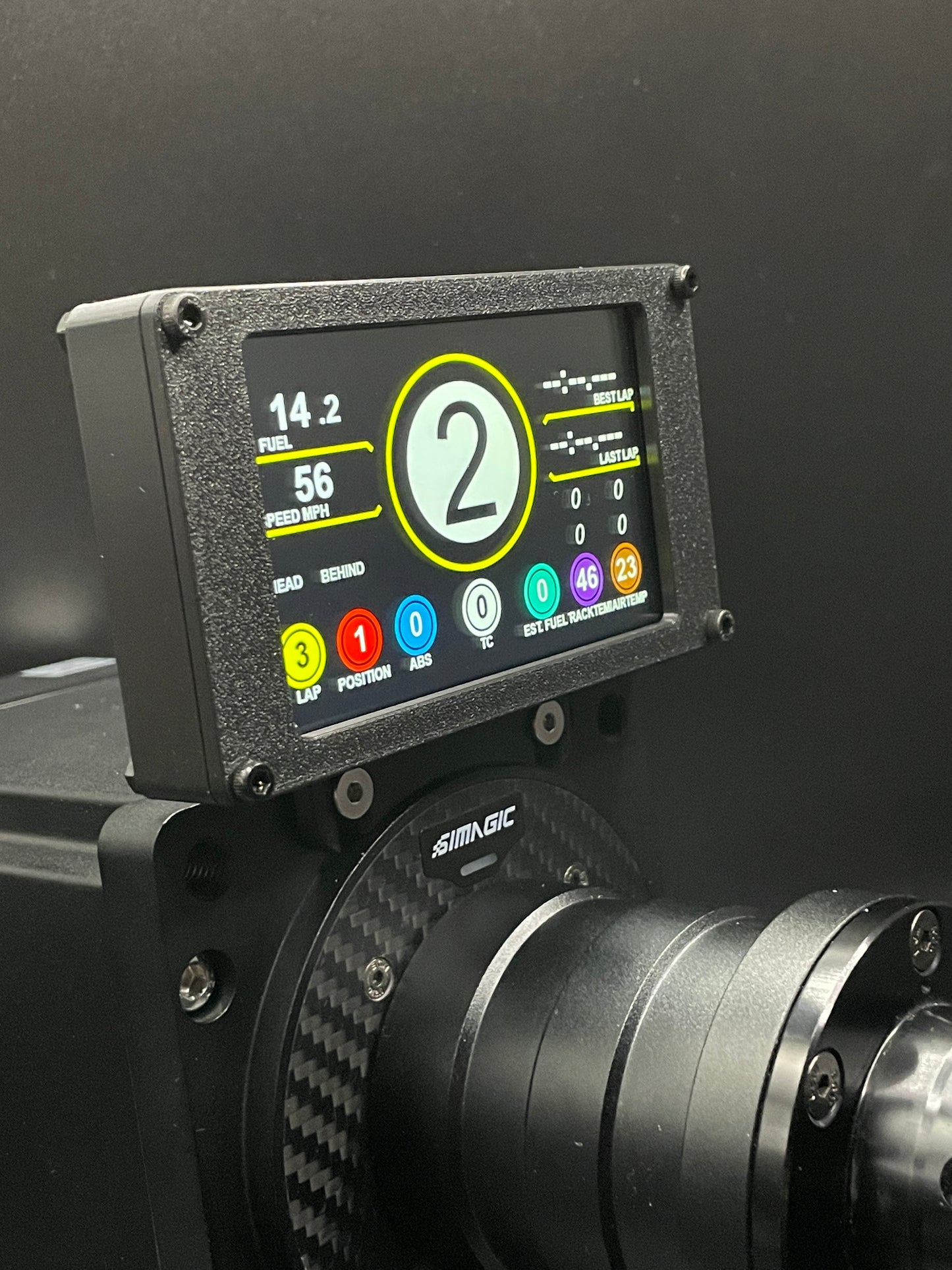 Vocore Screen Cases for Simagic Wheelbases Alpha from 4"to 6.8"