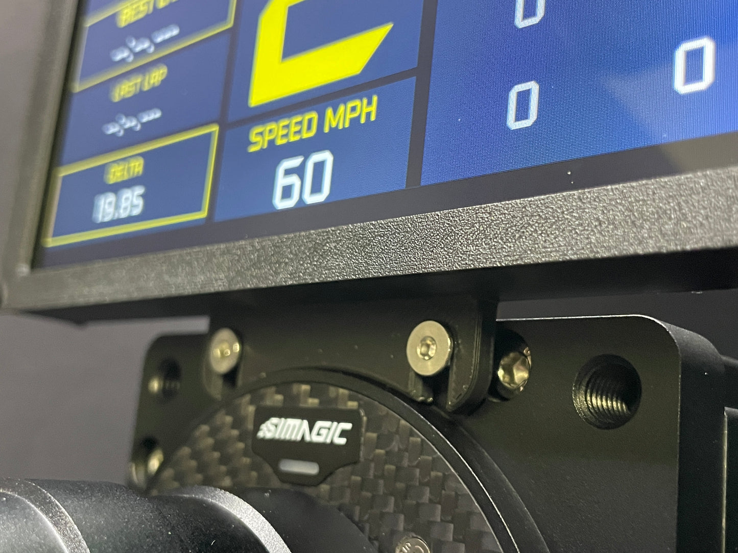 Vocore Screen Cases for Simagic Wheelbases Alpha from 4"to 6.8"