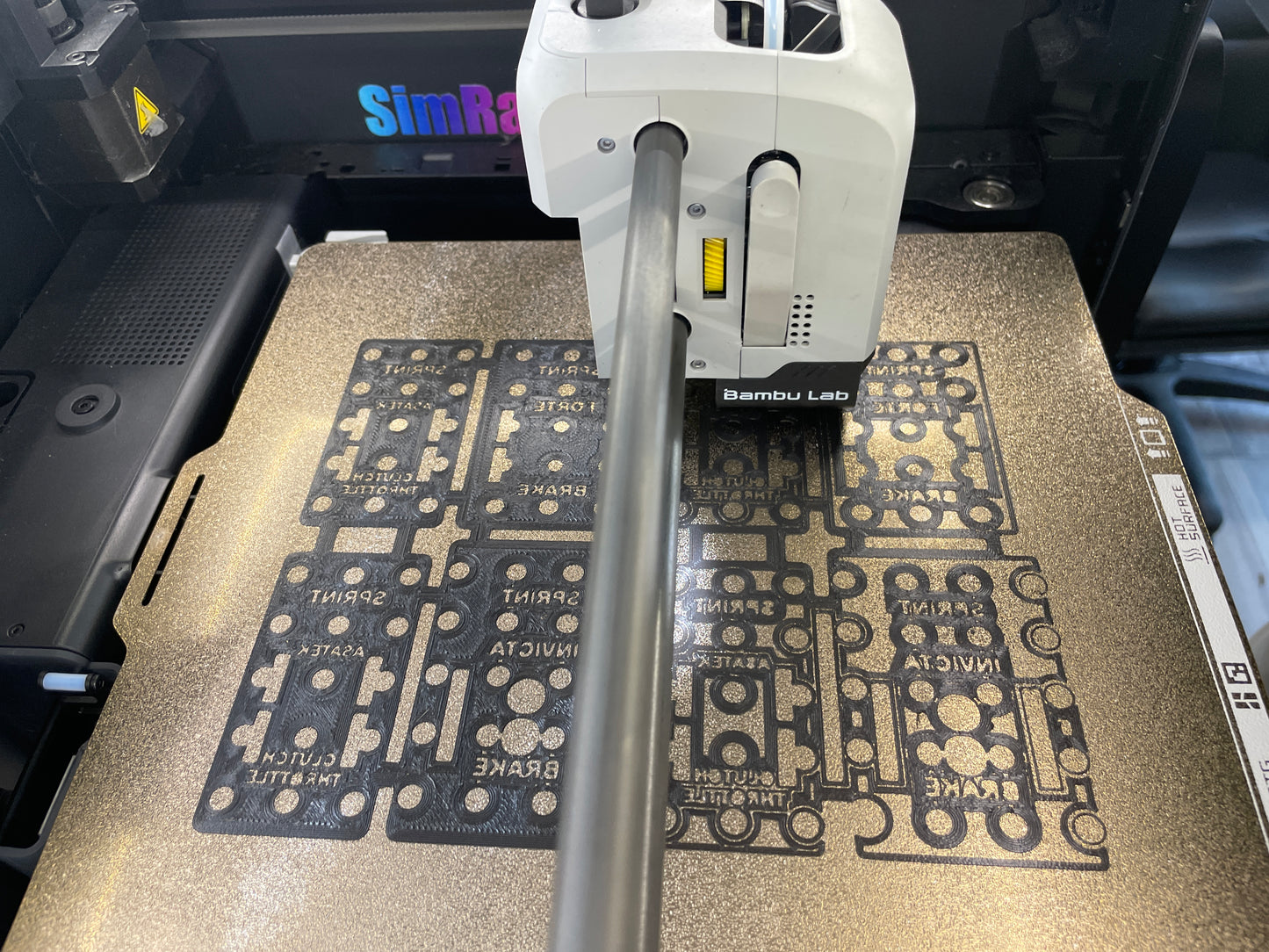 Heusinkveld Sprint Adaptor for Asetek Invicta Forte Pedal Faces