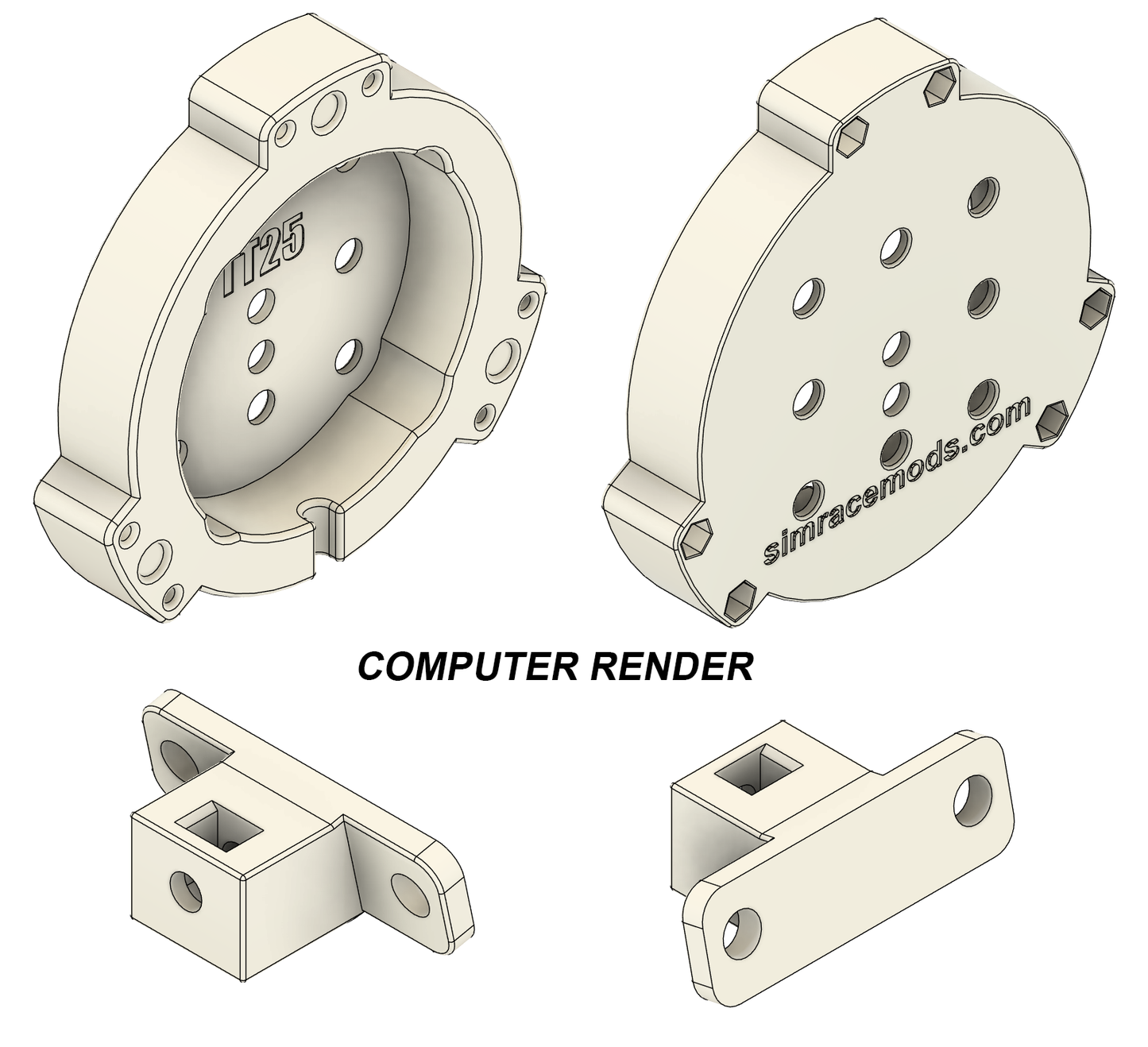 Dayton TT25 Bass Shaker Haptic For Simnet Racing SP Pro Pedals