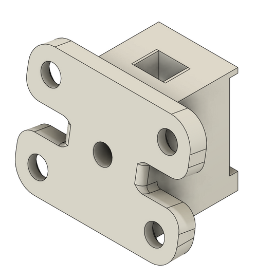 3D Print Files for SIMAGIC P-HPR (and P-HPR GT) Haptic Pedal Reactor Mount For Heusinkveld Sprint Pedals