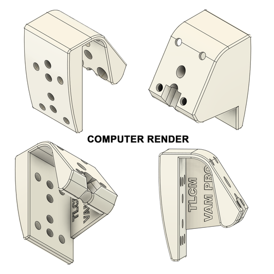 Simsonn VAM Pro Haptic Pedal Reactor Mount For Thrustmaster T-LCM TLCM