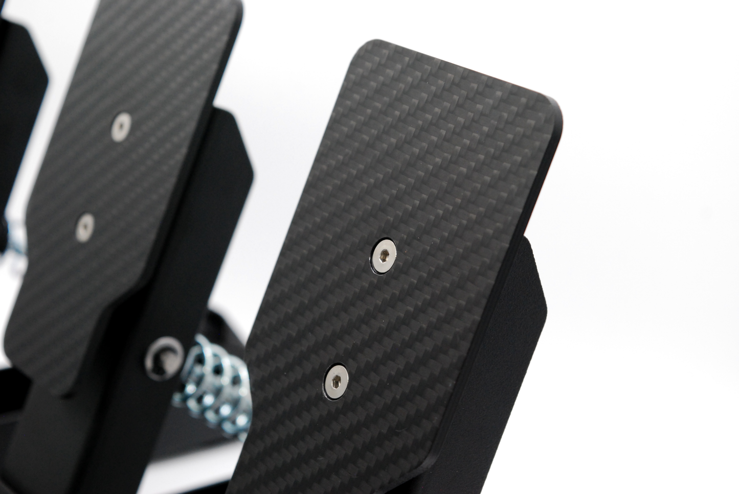 Carbon Fibre Pedal Faces for Thrustmaster Raceline Pedals (2 and 3 Pedal Sets)
