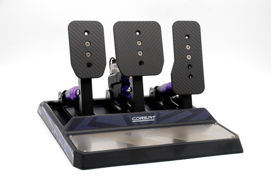 Pro Carbon Pedals - Conspit CPP Apex Carbon Fibre Pedal Faces