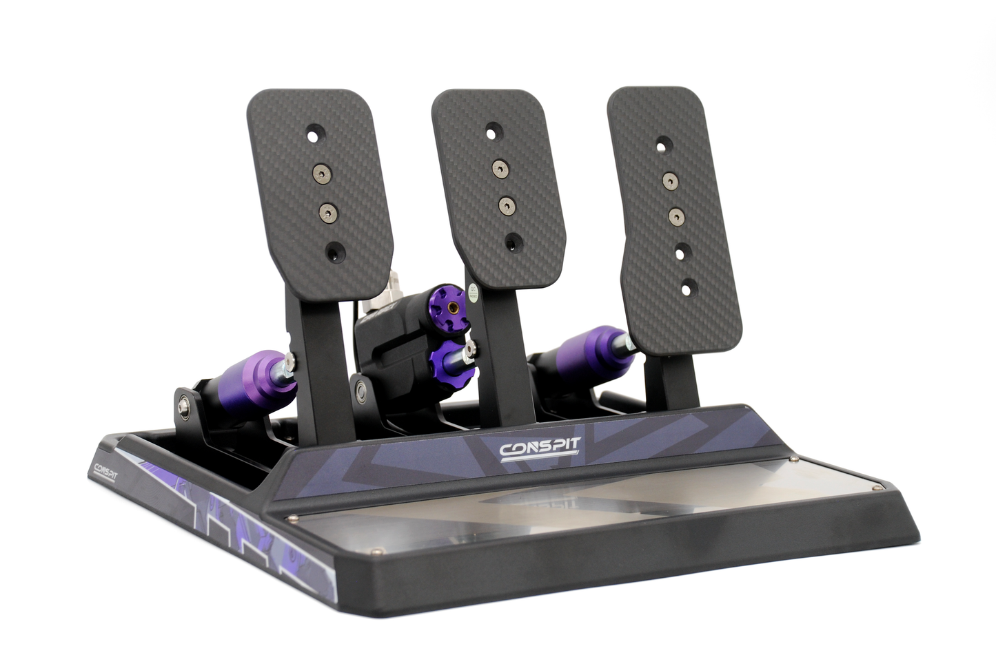 Pro Carbon Pedals - Conspit CPP Apex Carbon Fibre Pedal Faces
