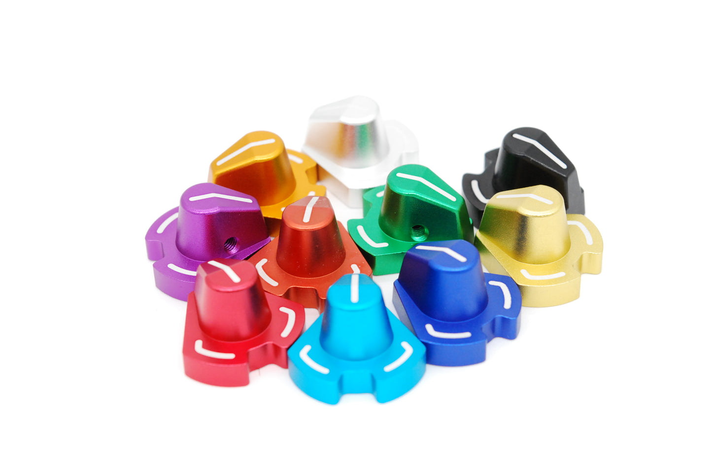 Moza KS Wheel Aluminium Encoder Knobs CNC Machined Anodised