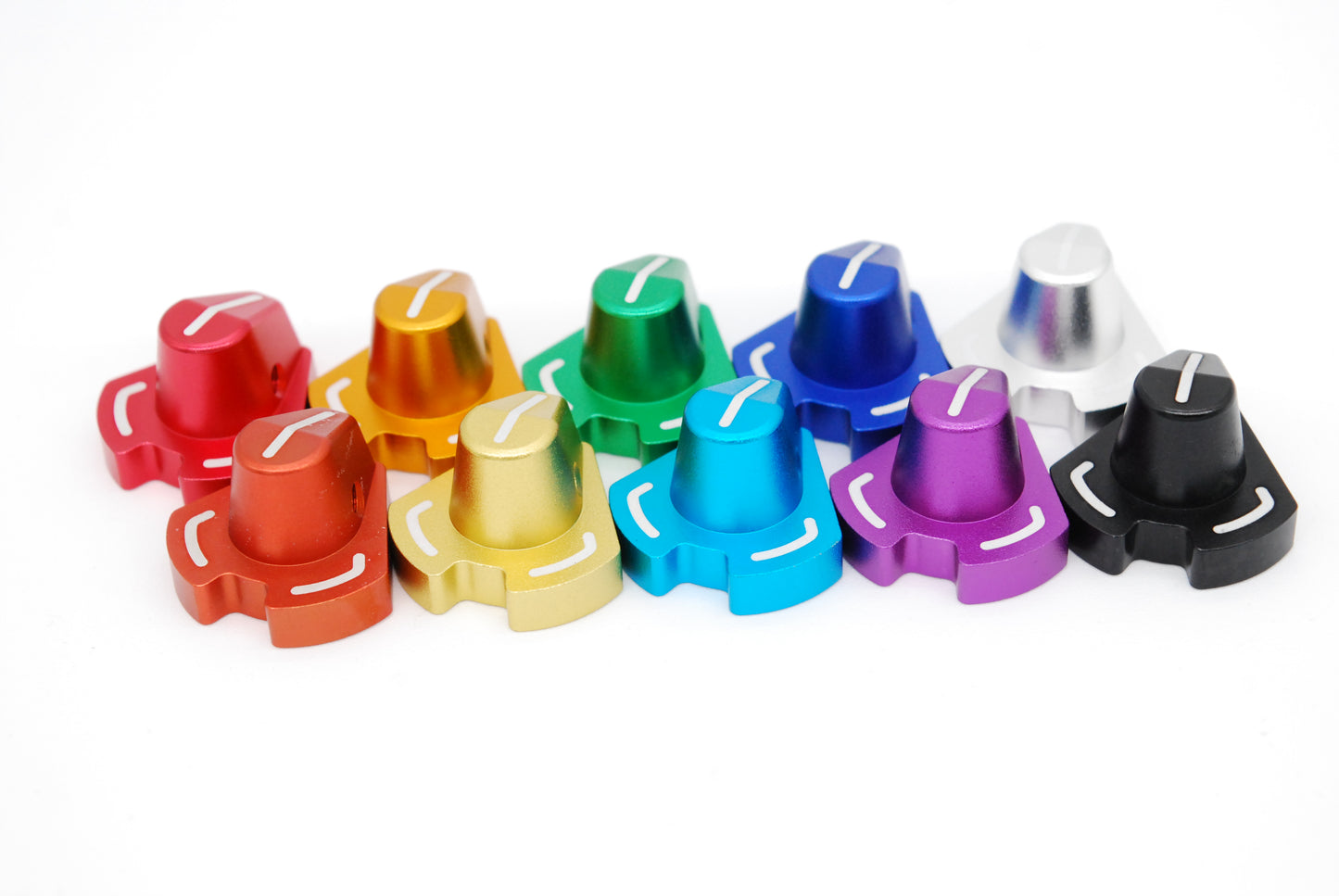 Moza KS Wheel Aluminium Encoder Knobs CNC Machined Anodised