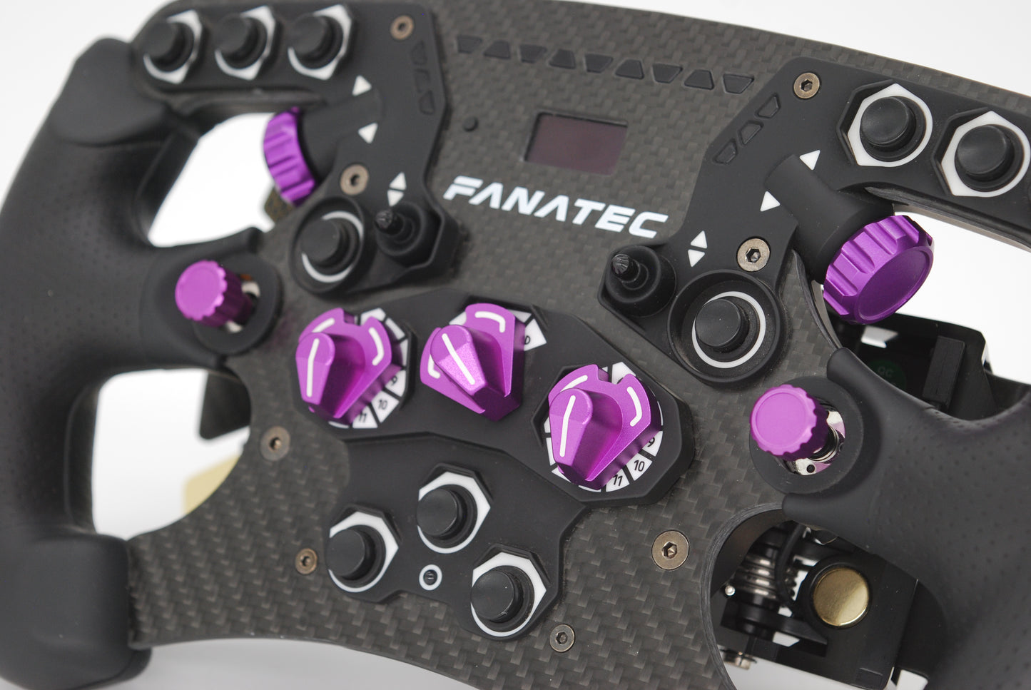 Anodized Aluminium Encoder Knobs for Fanatec Formula Wheel Rims