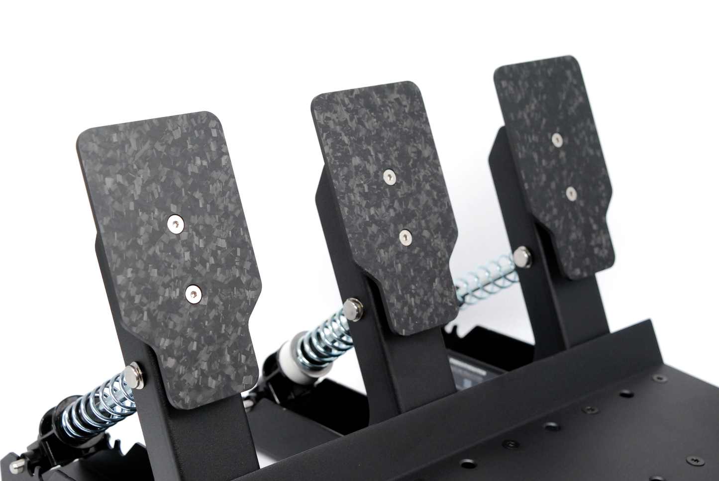 Carbon Fibre Pedal Faces for Thrustmaster Raceline Pedals (2 and 3 Pedal Sets)