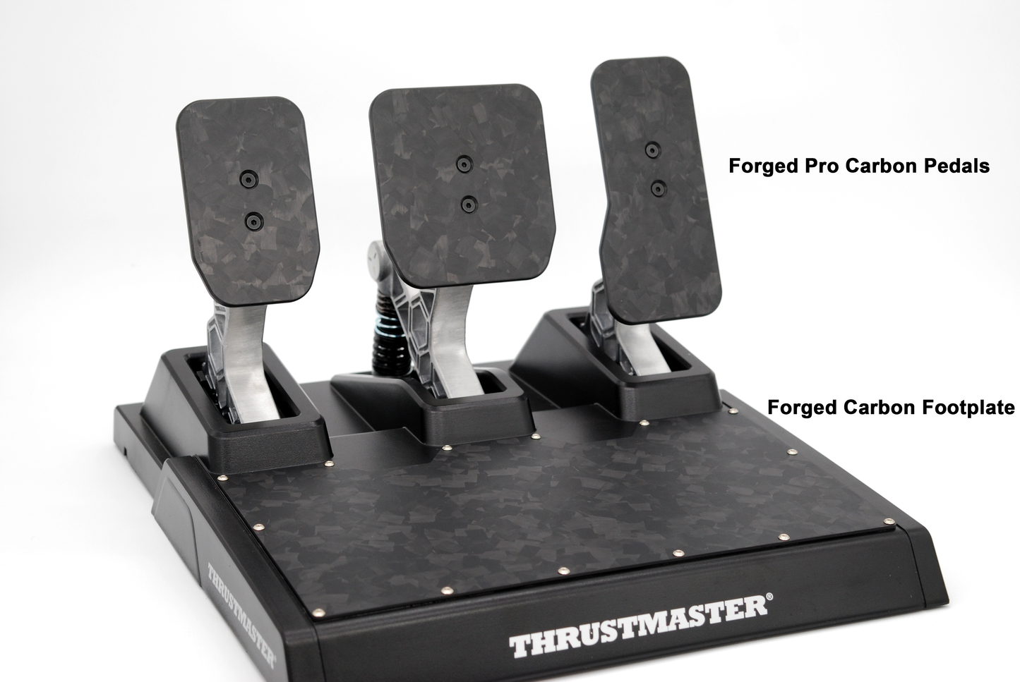 Pro Carbon Pedals - Thrustmaster T-LCM TLCM Carbon Fibre Pedal Faces