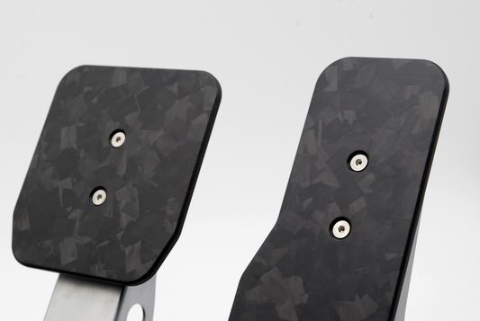 Pro Carbon Pedals - Fanatec CSL Carbon Fibre Pedal Faces