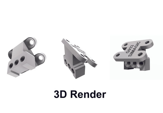 Simagic P-HPR Haptic Pedal Reactor Mount For Logitech Pedals G923 G29 G920 G27 G25