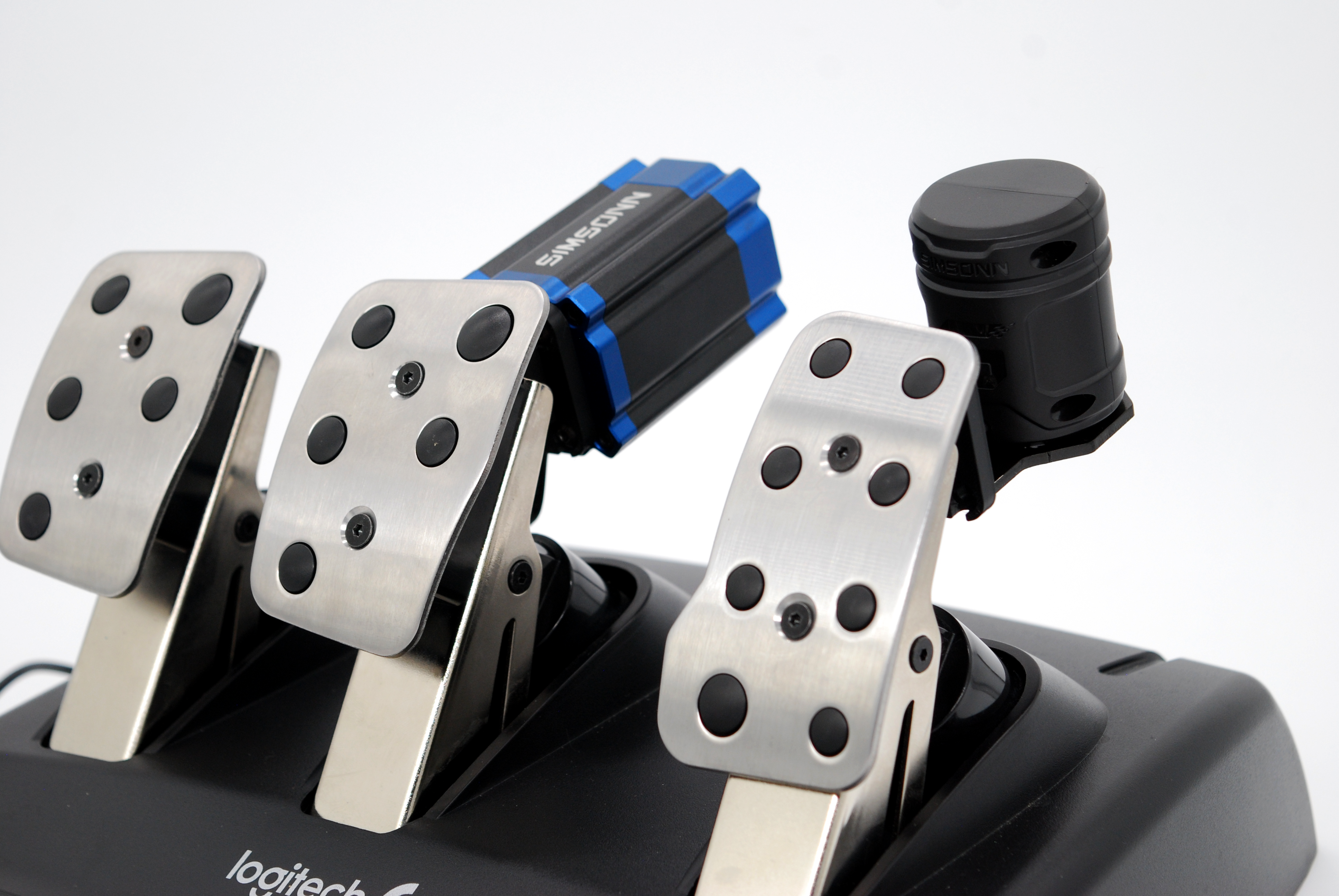logitech g29 pedale schrauben Simsonn VAM und VAM Pro Haptic Pedal Reactor Halterung für Logitech Pe – Sim Race Mods