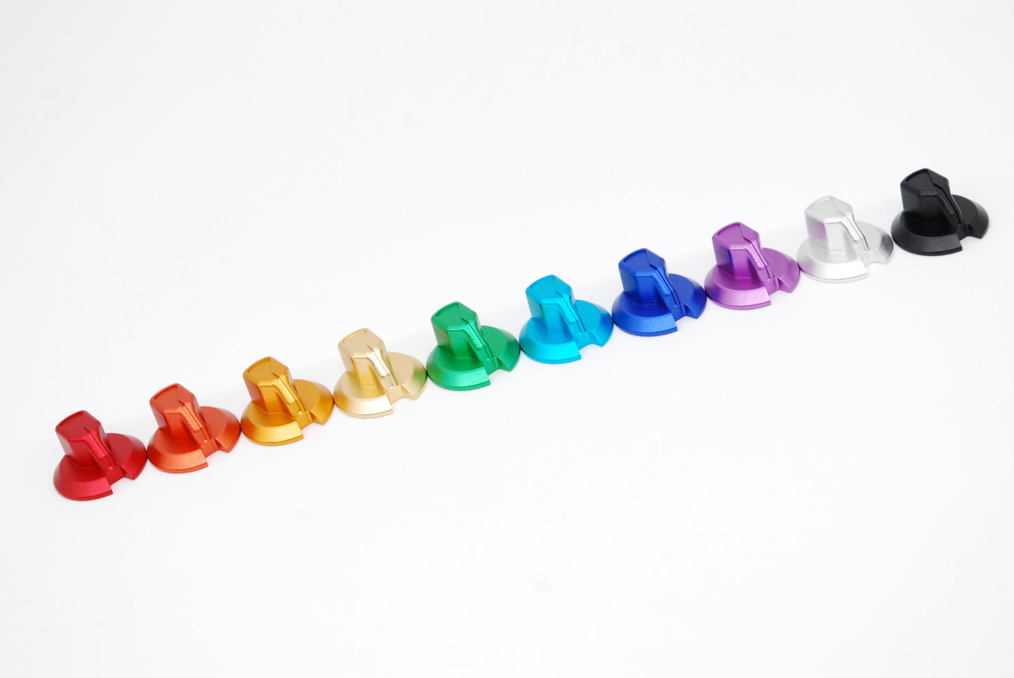 Anodized CNC Aluminium Encoder Knobs for Fanatec Mclaren GT3 Wheel (Also Fits Generic Encoders)