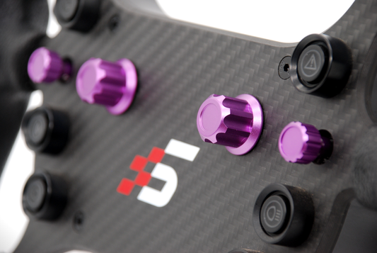 Anodized Aluminium Encoder Knobs for Simagic GT4 Wheel