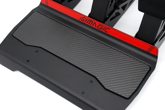 Carbon Fibre Foot Plate Heel Rest for Simagic P700 Sim Racing Pedals