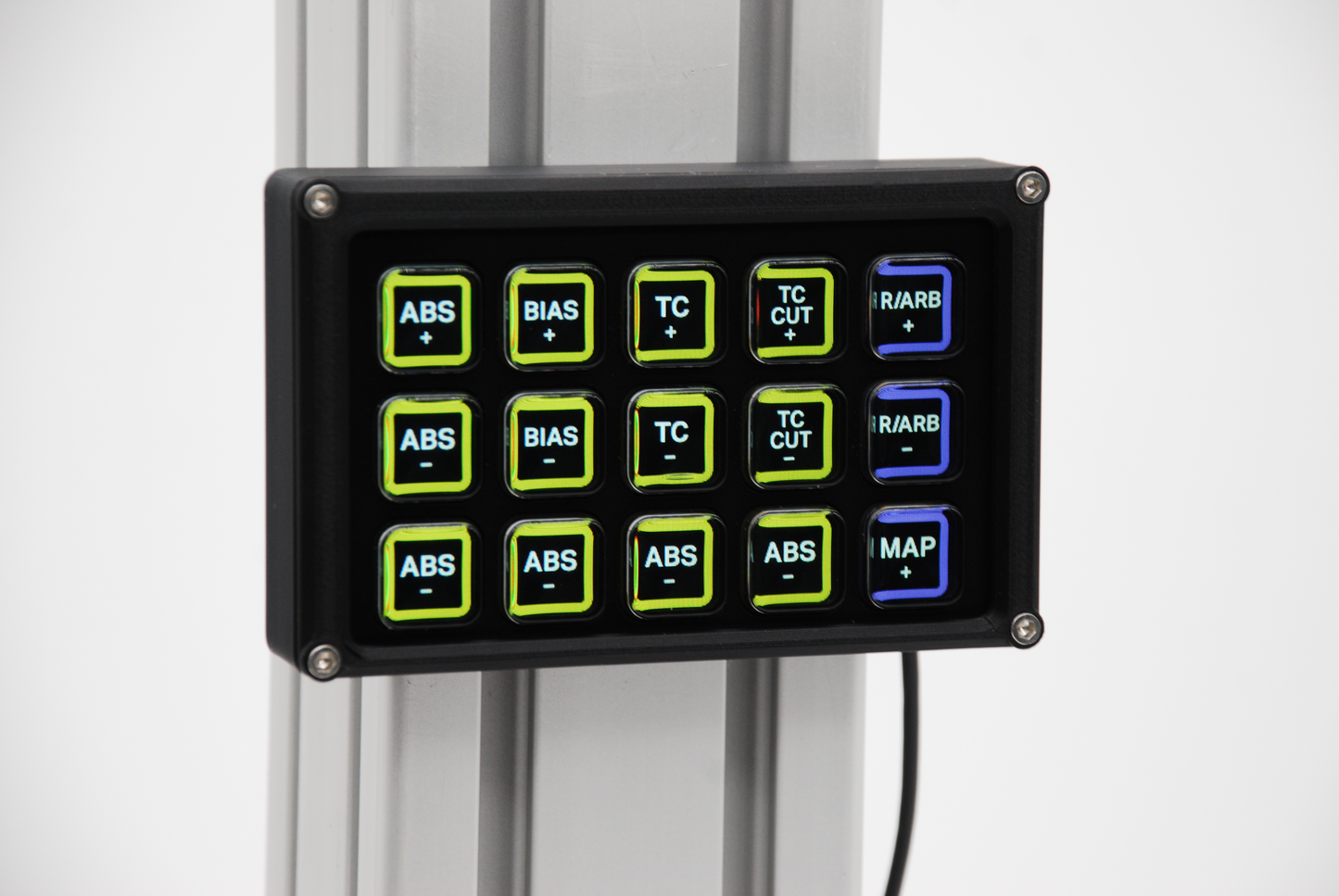 Mounting Case for Stream Deck 15 Key Module - 1/4" ARRI, Profile Mount