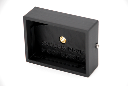 Case for Stream Deck 6 Key Module with 1/4" camera thread mount