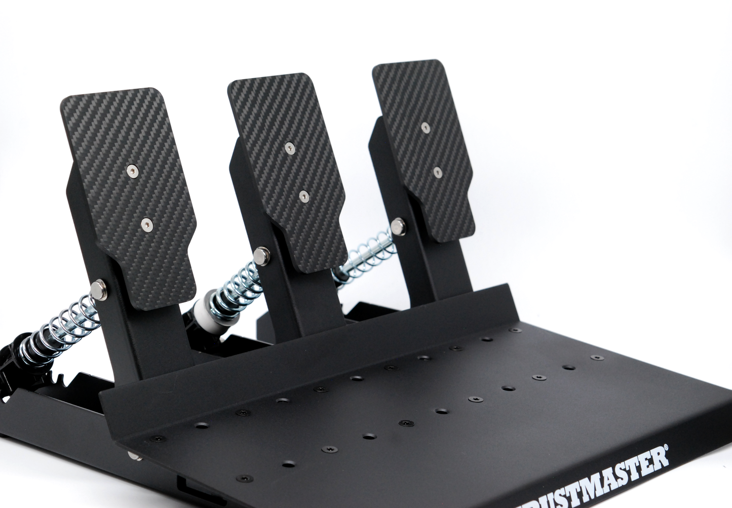 Carbon Fibre Pedal Faces for Thrustmaster Raceline Pedals (2 and 3 Pedal Sets)
