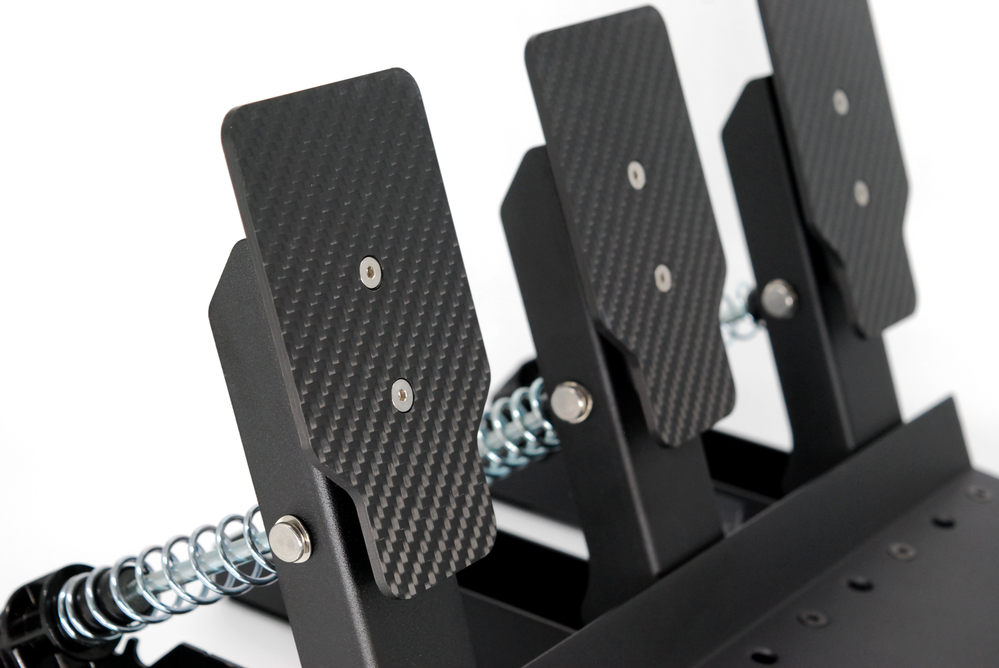 Carbon Fibre Pedal Faces for Thrustmaster Raceline Pedals (2 and 3 Pedal Sets)