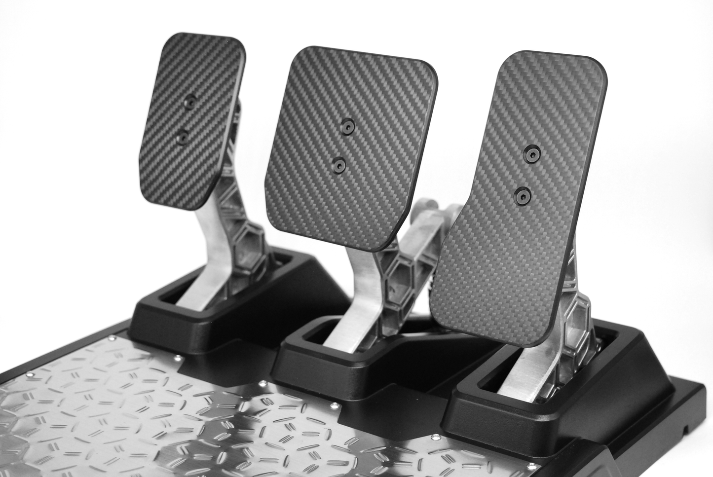 Pro Carbon Pedals - Thrustmaster T-LCM TLCM Carbon Fibre Pedal Faces