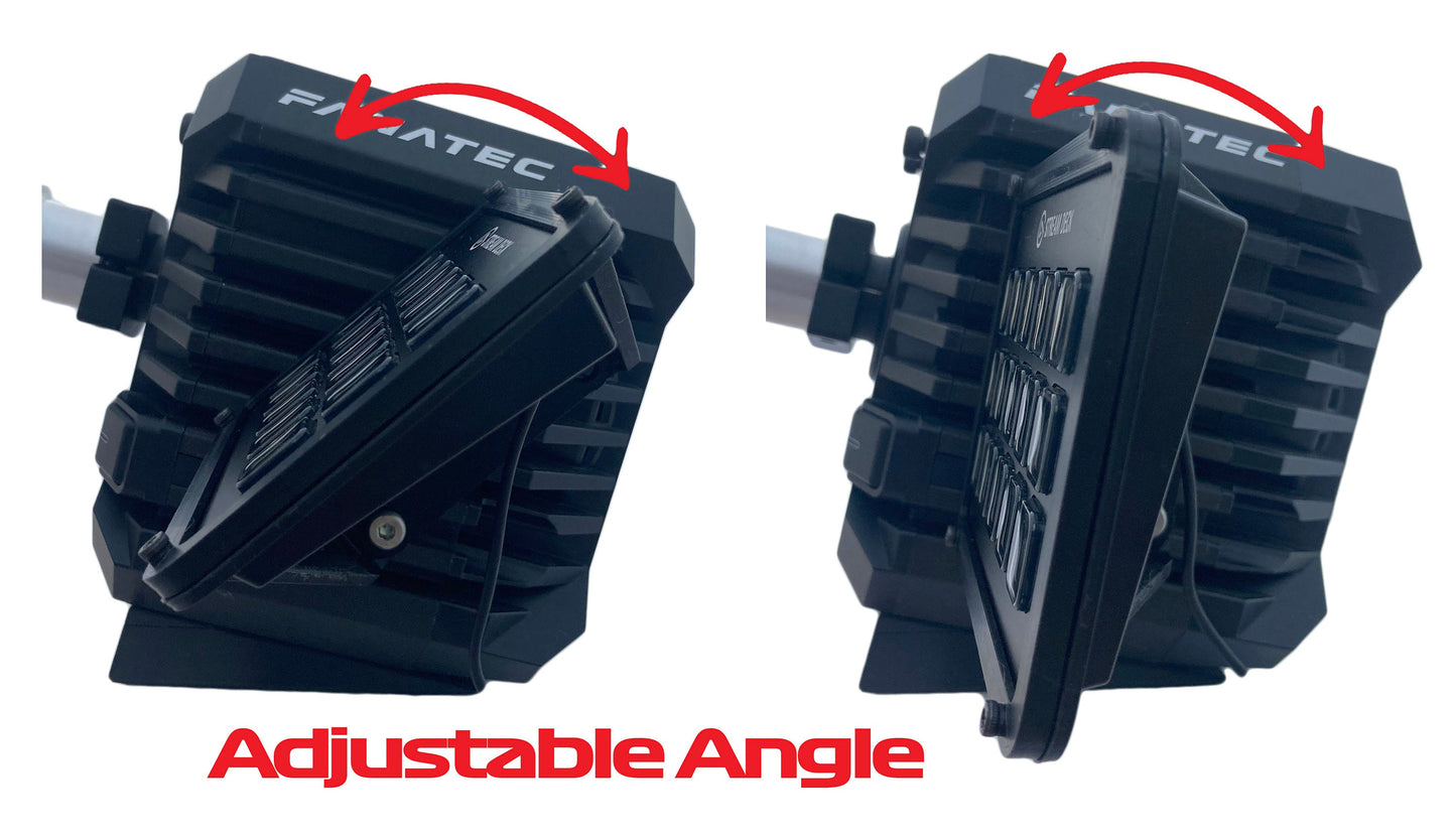 Stream Deck Mount for Fanatec Direct Drive Bases Clubsport, Clubsport+, DD1, DD2, CSL DD & GT DD Pro Wheelbase