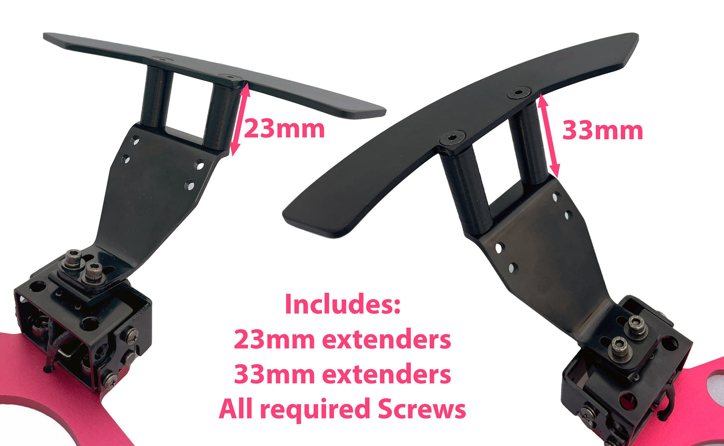 Extensiones para las levas estáticas Fanatec Clubsport