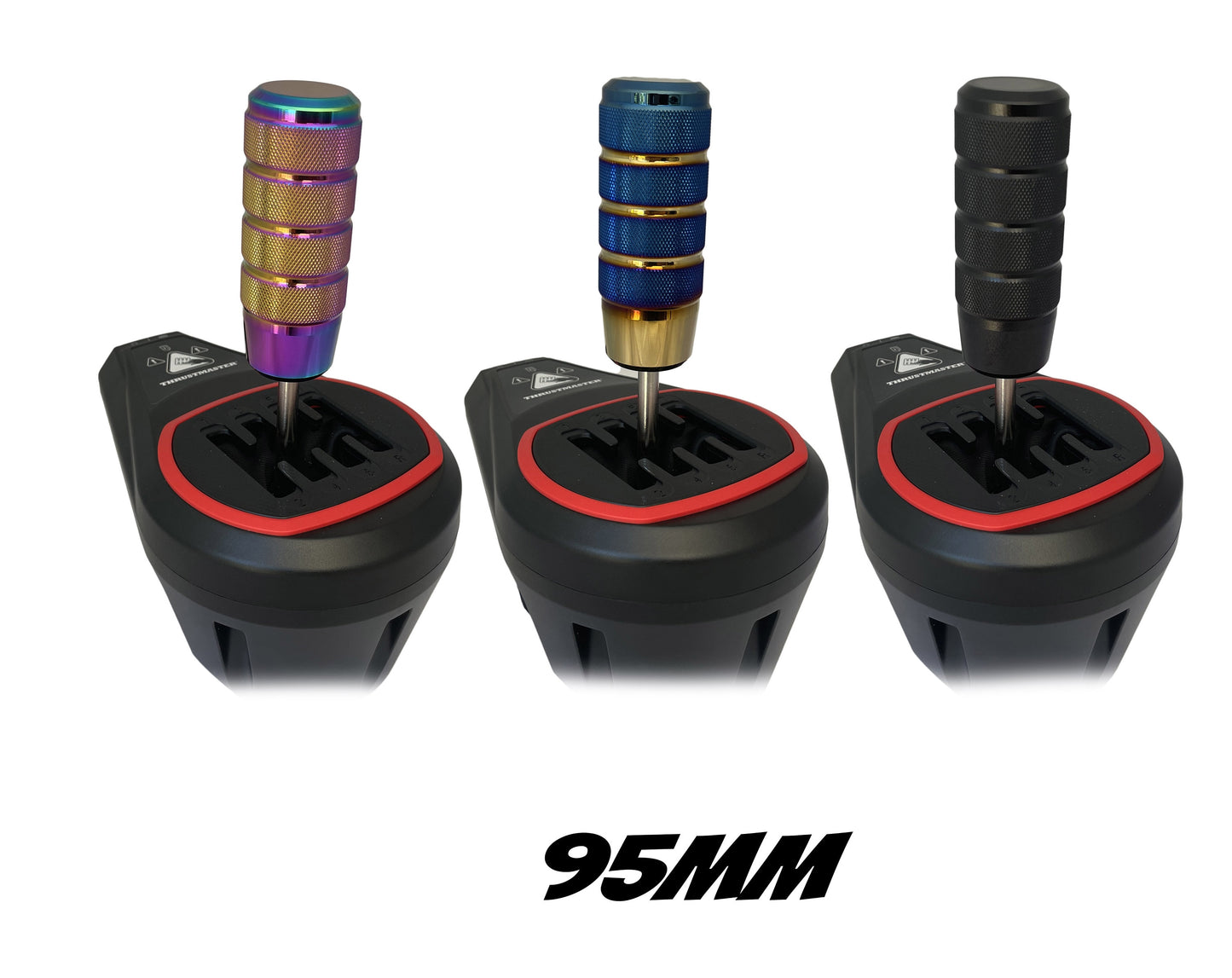Gear Shifter Knob & Adaptor For Thrustmaster TH8S Sim Racing Mod