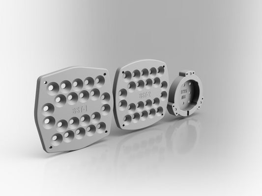 Dayton Bass Shaker Mounts for 8020 8040 or Custom Hole Sizes BST-1 BST-2 TT25 BST-300EX BST1 BST2