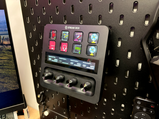 25/12/25 Stream Deck + mount for IKEA Pegboard released