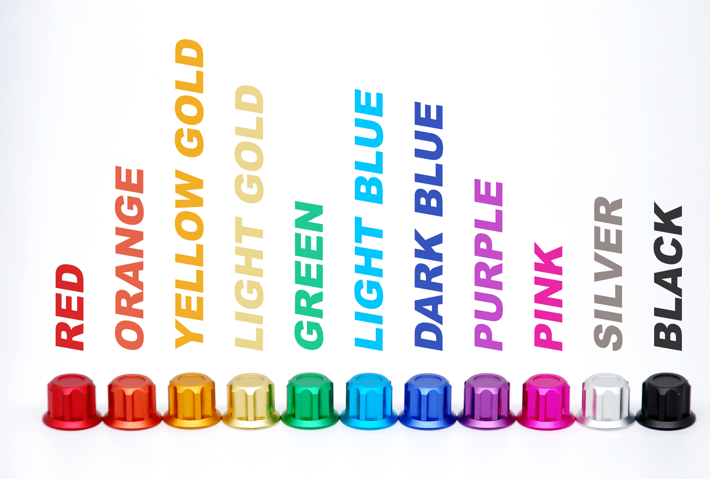 Anodized Aluminium Encoder Knobs for Moza KS Pro