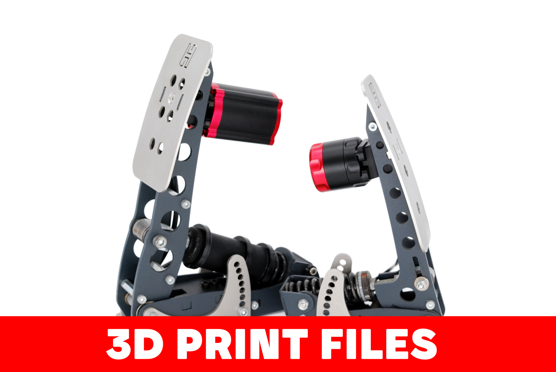 3D Print Files for SIMAGIC P-HPR (and P-HPR GT) Haptic Pedal Reactor M – Sim Race Mods