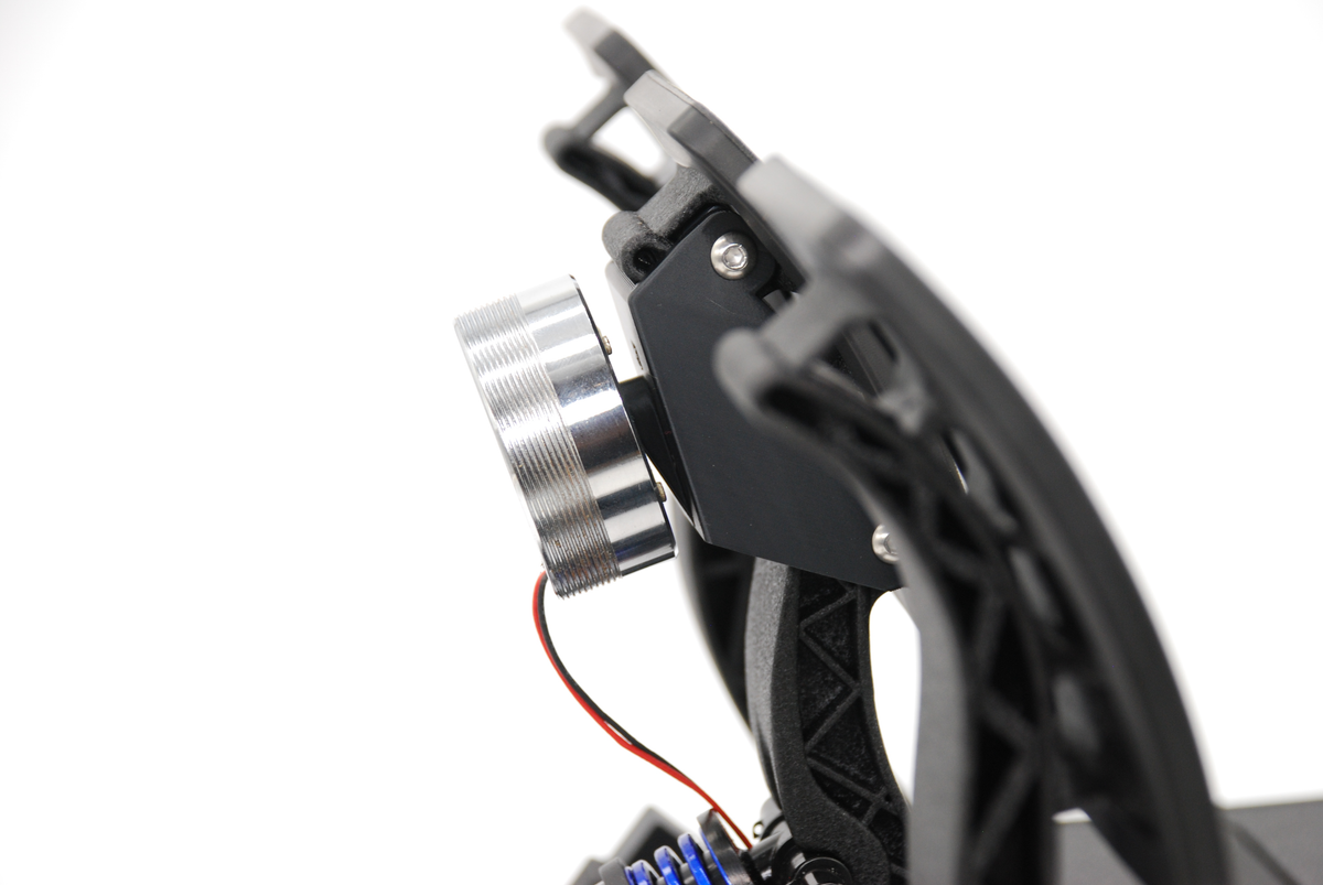 Fanatec CSL Elite Mount for 50mm Transducer Mini Bass Shaker Haptic Motors Pedal Reactor