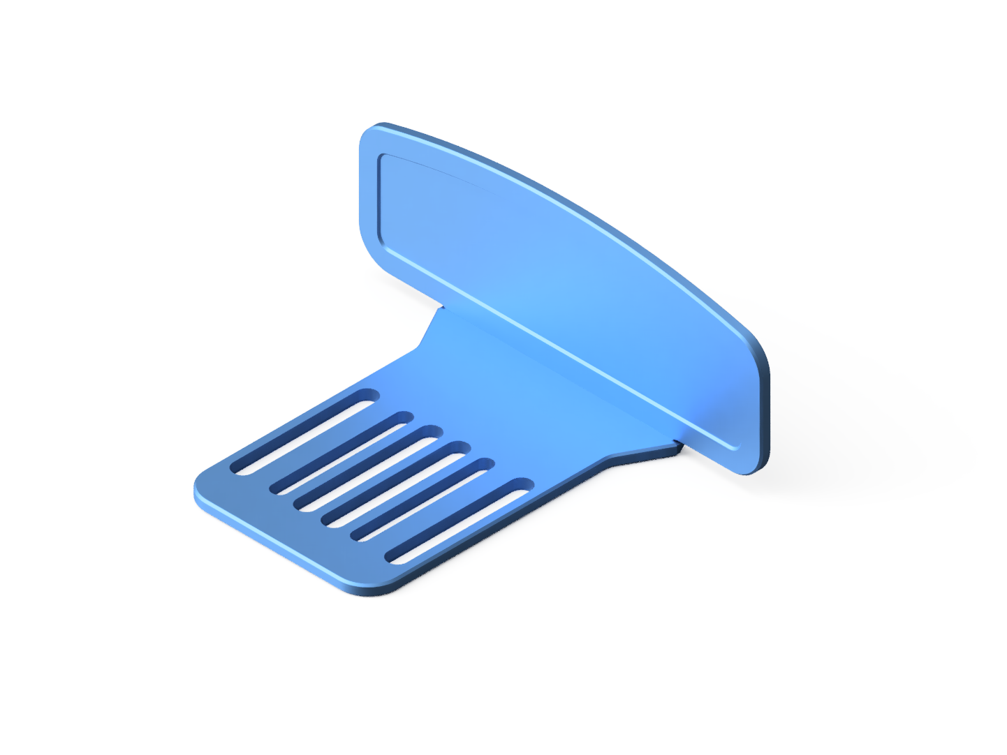 Pedal Side Foot Support Plate for Thrustmaster TLCM Pedals