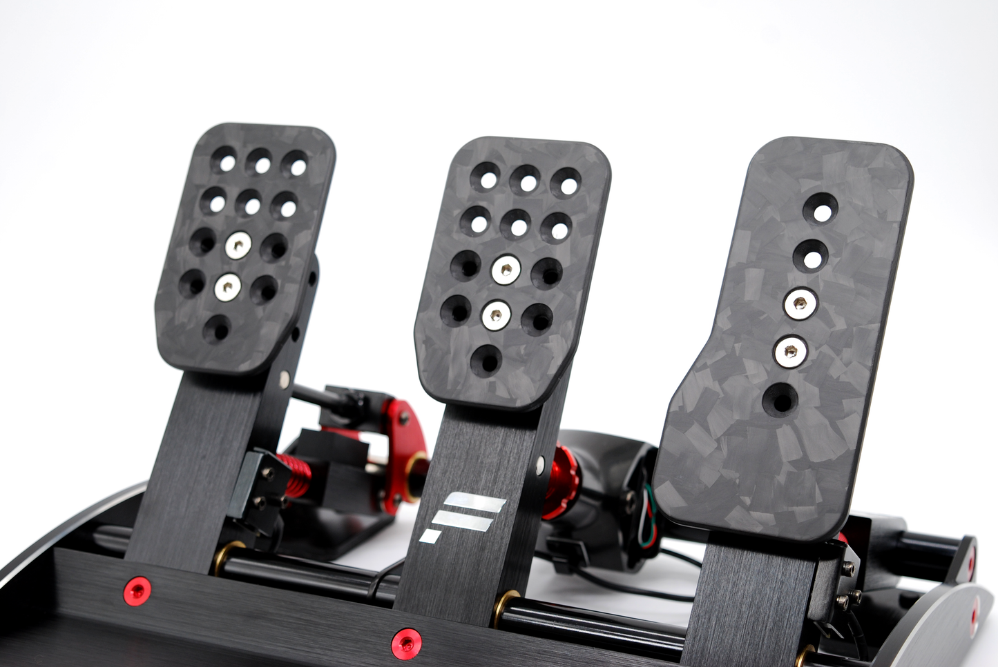 Pro Carbon Pedals - Fanatec Clubsport v3 Carbon Fibre Pedal Faces