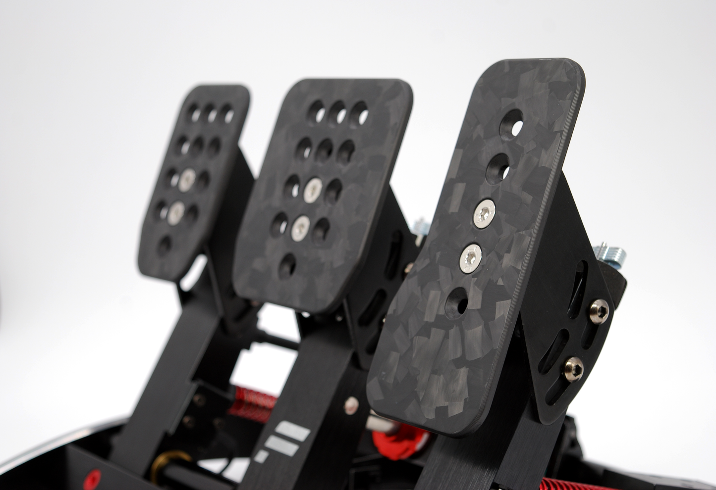 Pro Carbon Pedals - Fanatec Clubsport v3 Carbon Fibre Pedal Faces