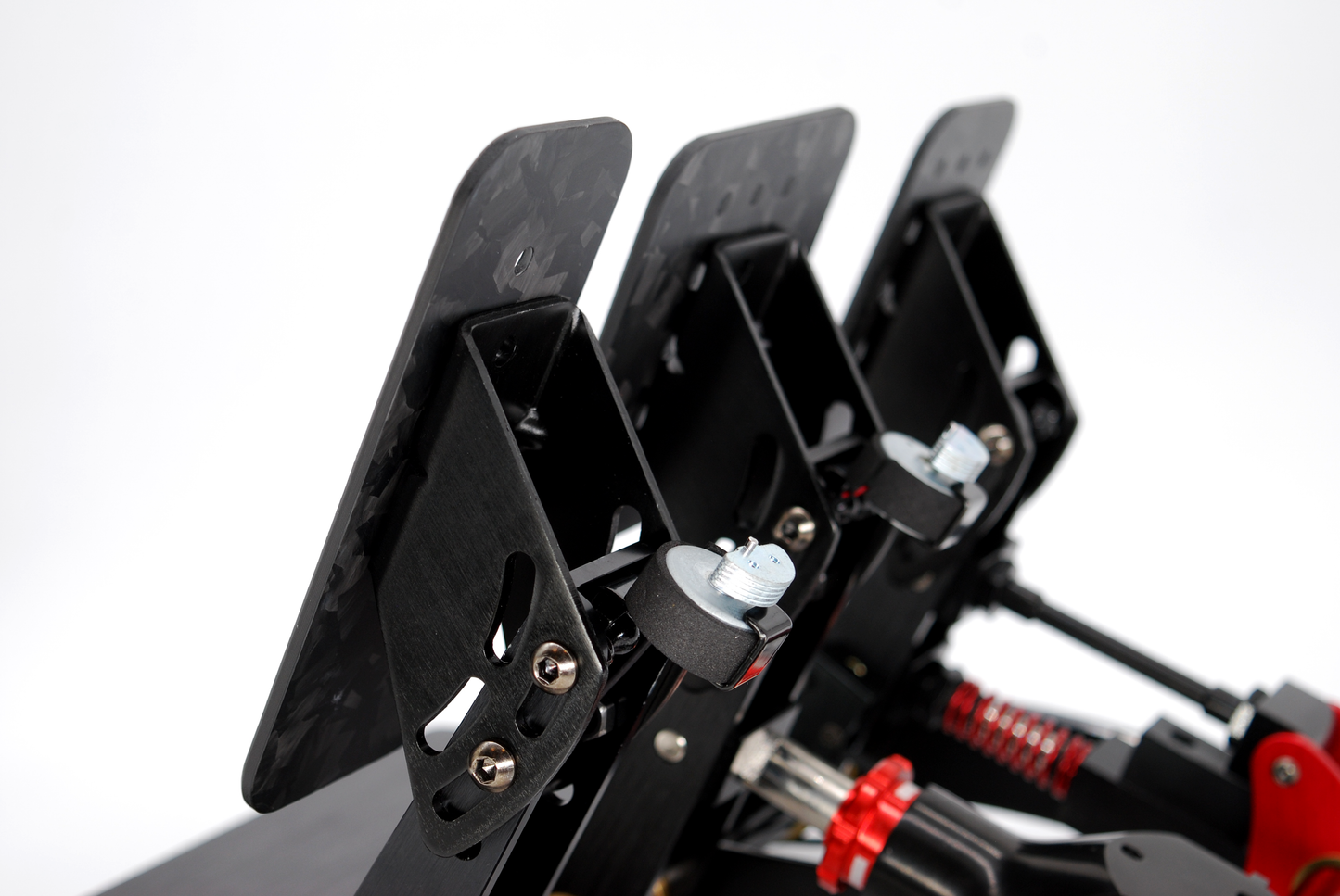 Pro Carbon Pedals - Fanatec Clubsport v3 Carbon Fibre Pedal Faces