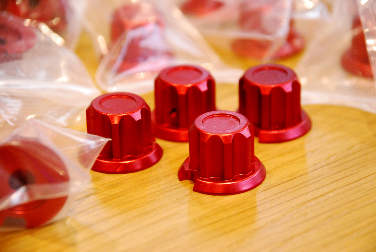 B Grade Red Encoder Knobs for SImagic GT Neo, Neo X Hub