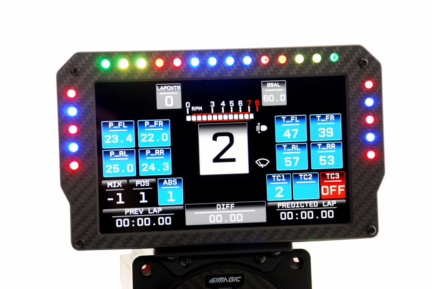 Case for Vocore 6.8" Screen with LED's DDU KIT