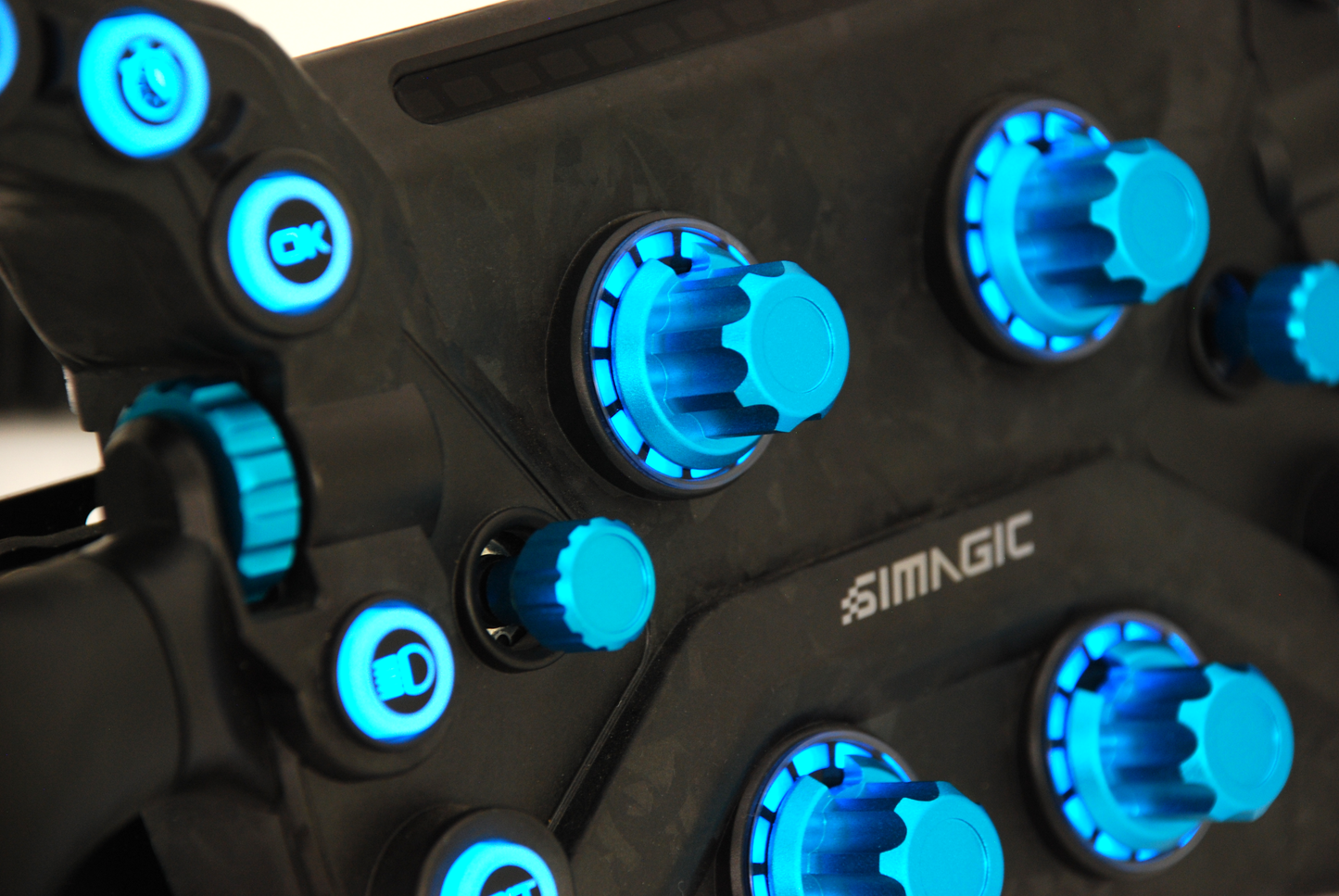 Anodized Aluminium Encoder Knobs for Simagic GT Neo