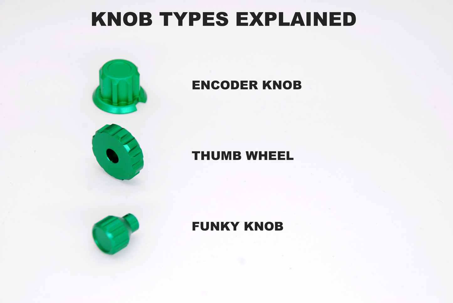 Anodized Aluminium Encoder Knobs for Simagic GT Neo