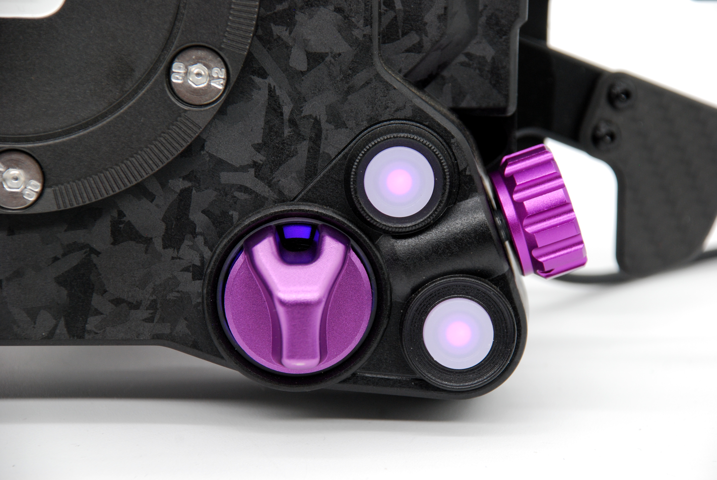 Anodized Aluminium Encoder Knobs for Simagic Neo X hub