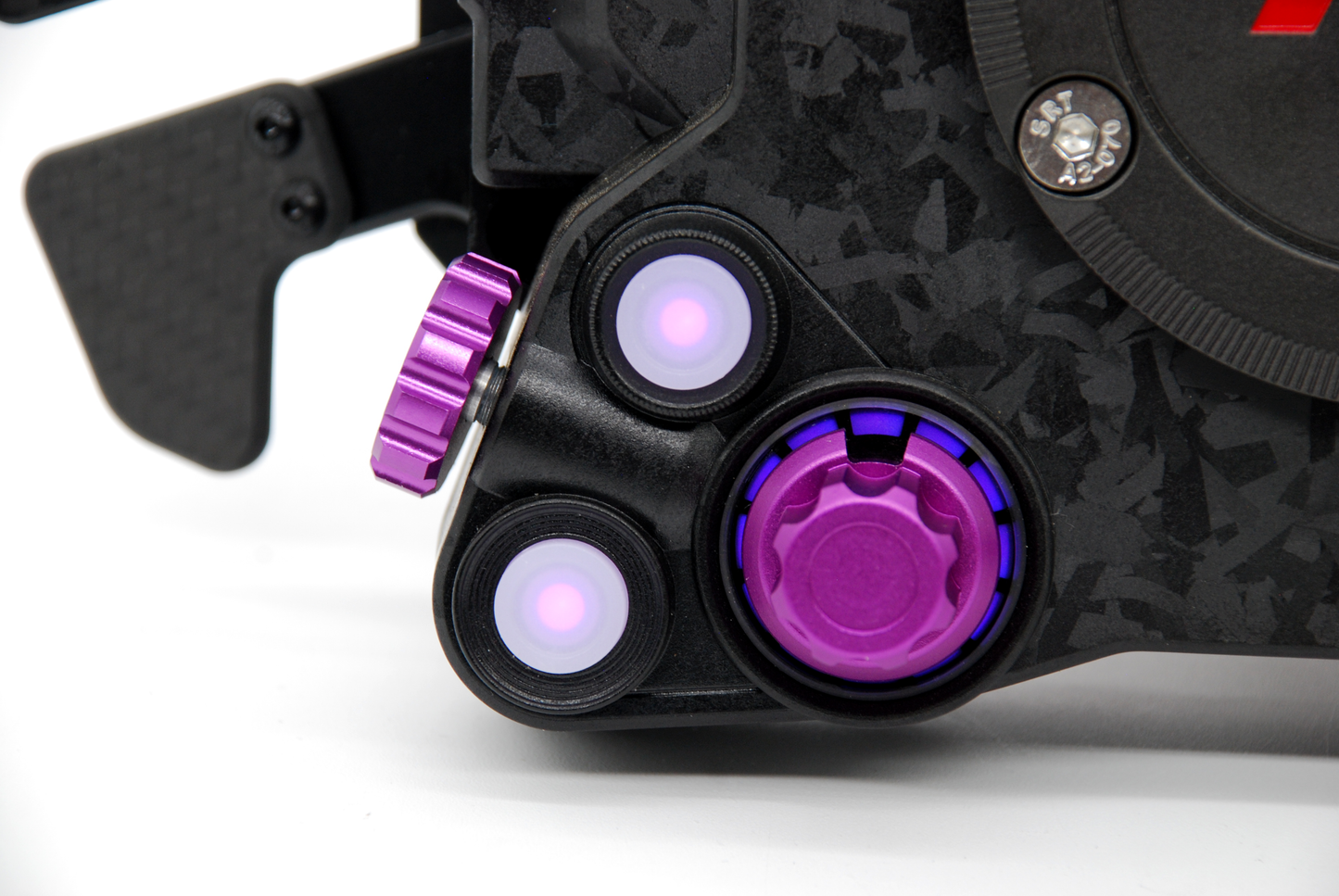 Anodized Aluminium Encoder Knobs for Simagic Neo X hub
